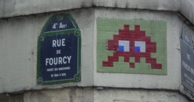 Space Invader Paris Space Invader 4eme