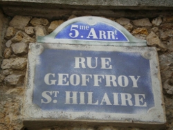 Rue Geoffroy St Hilaire