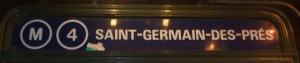 métro Saint Germain des prés métro Saint Germain