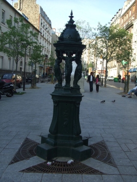 Fontaine Wallace 3 bornes