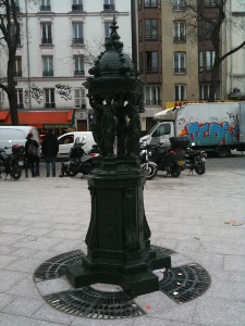 Fontaine Wallace Belleville mÃ©nilmontant